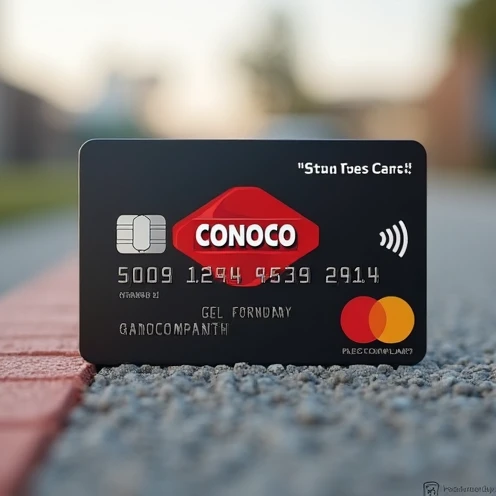 conoco business gas card